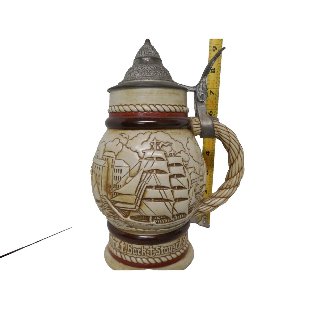 Vintage Avon Beer Stein Handcrafted Exclusive 1977 Ceramarte #806877